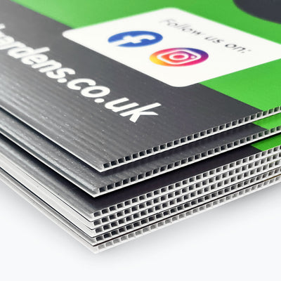 Custom Size Correx Signs