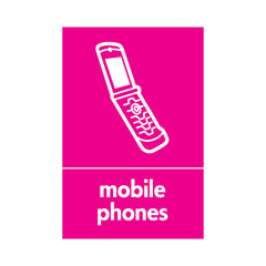 Mobile Phones Disposal - Portrait Sign ER020 ER PT1
