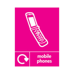 Mobile Phones Recycling Icon - Portrait Sign ER058 ER PT1