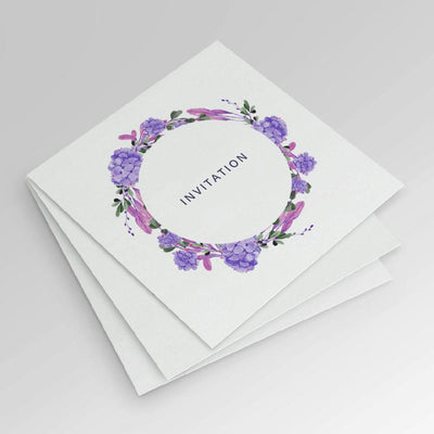 148 x 148mm Invitations