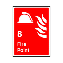 8 - Fire Point - Portrait Sign FE021 FE PT1