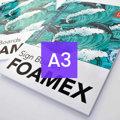 A3 Foamex Signs