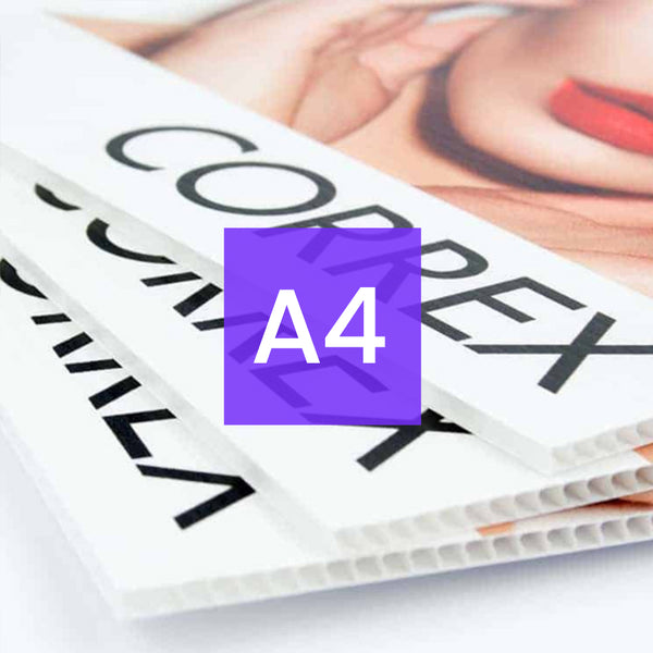 Corrox Signs A4 Correx Signs, Colour Printing, Buy Now, Express 48h Delivery - One ...