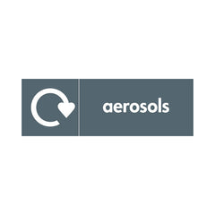 Aerosols Recycling - Landscape Sign MR001 MR LN3