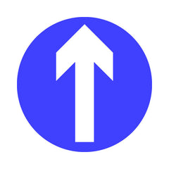 Ahead Only (traffic) - Square Sign RRTS004 RRT SQ1