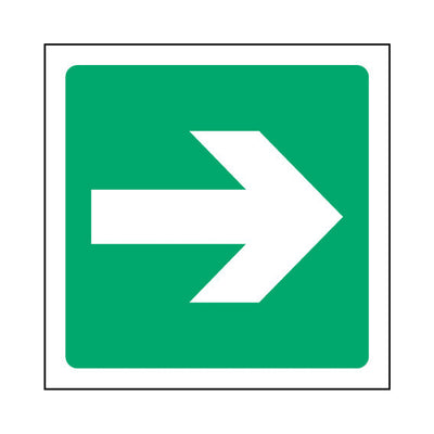 Arrow Only (right) - Square Sign EE054 EE SQ1