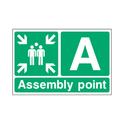 Assembly Point - A - Landscape Sign EE087 EE LN1