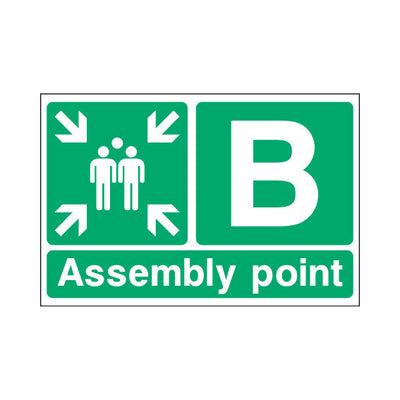 Assembly Point - B - Landscape Sign EE088 EE LN1