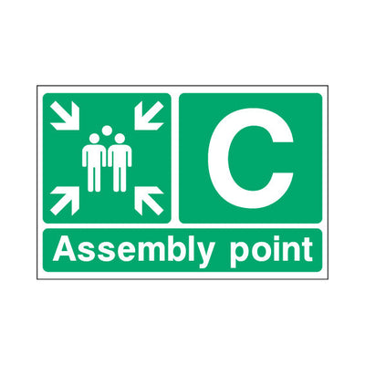 Assembly Point - C - Landscape Sign EE089 EE LN1