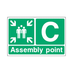 Assembly Point - C - Landscape Sign EE089 EE LN1