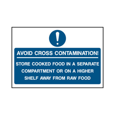 Avoid Cross Contamination! - Landscape Sign FPH046 FPH LN2