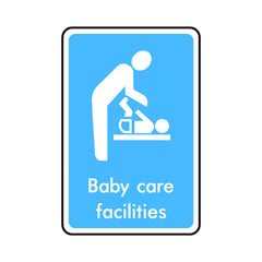 Baby Care Facilities - Portrait Sign IS005 IS PT1