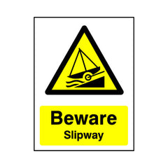Beware - Slipway - Portrait Sign WS030 WS PT1