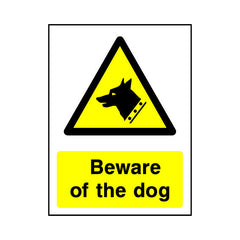 Beware Of The Dog - Portrait Sign - PT1 CA003 CA