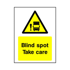 Blind Spot - Take Care - Portrait Sign GW094 GW PT1