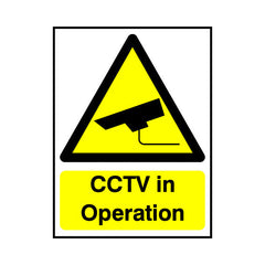 CCTV in Operation - Portrait Sign S033 SE PT1