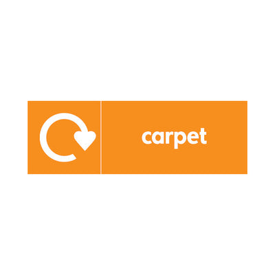 Carpet Recycling - Landscape Sign OR001 OR LN3