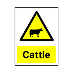 Cattle - Portrait Sign - PT1 CA008 CA