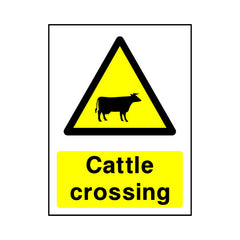 Cattle Crossing - Portrait Sign - PT1 CA010 CA