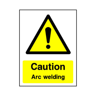 Caution - Arc Welding - Portrait Sign GW061 GW PT1