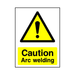 Caution - Arc Welding - Portrait Sign v2 MW031 MW PT1