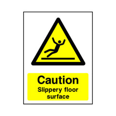 Caution - SliPPEry Floor Surface - Portrait Sign GW063 GW PT1