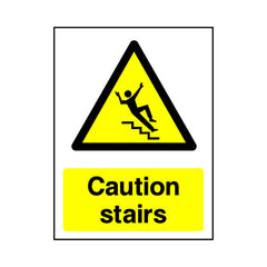 Caution - Stairs - Portrait Sign GW084 GW PT1