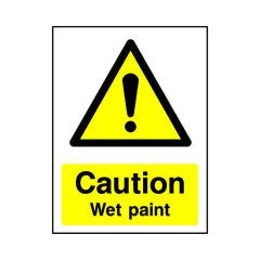 Caution - Wet Paint - Portrait Sign GW089 GW PT1