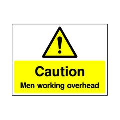 Caution Men Working Overhead - Landscape Sign - LN1 CN093 CN