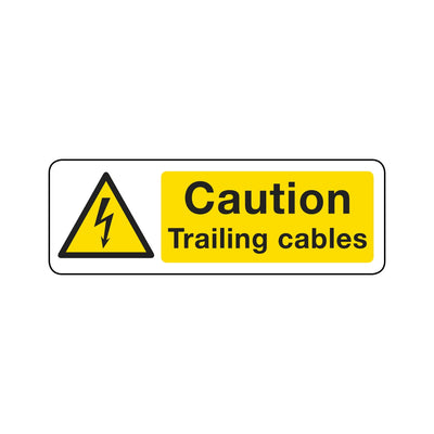 Caution Trailing Cables Sign