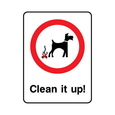 Clean It Up - Portrait Sign PP009 PP PT1