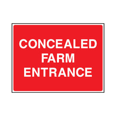 Concealed Farm Entrance - Landscape Sign - LN1 CA103 CA
