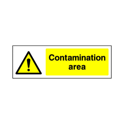 Contamination Area - Landscape Sign - LN3 CD037 CD