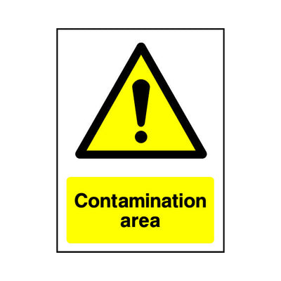 Contamination Area v2 - Portrait Sign - PT1 CD081 CD
