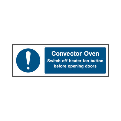 Convector Oven - Landscape Sign FPH062 FPH LN3