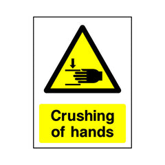 Crushing Of Hands - Portrait Sign MW026 MW PT1