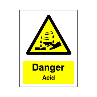 Danger - Acid v2 - Portrait Sign - PT1 CD045 CD