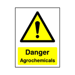Danger - Agrochemicals - Portrait Sign - PT1 CA050 CA