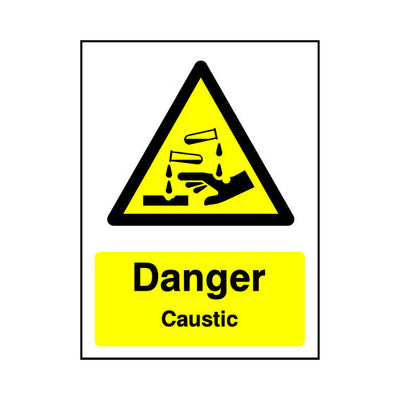 Danger - Caustic v2 - Portrait Sign - PT1 CD046 CD