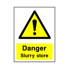 Danger - Slurry Store - Portrait Sign - PT1 CA022 CA
