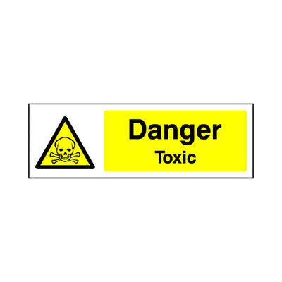 Danger - Toxic - Landscape Sign - LN3 CD015 CD