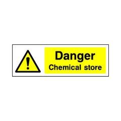 Danger Chemical Store - Landscape Sign - LN3 CD023 CD
