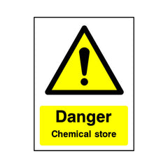 Danger Chemical Store v2 - Portrait Sign - PT1 CD067 CD