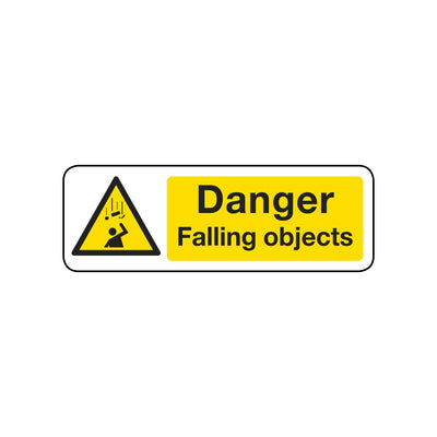 Danger Falling Objects Sign