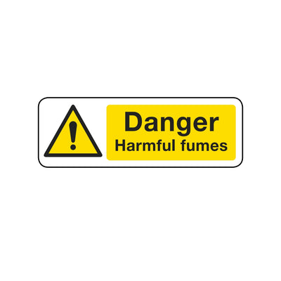 Danger Harmful Fumes Sign