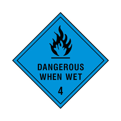 Dangerous When Wet 4 - Sign DS019 DS DM1