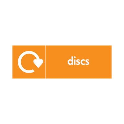 Discs Recycling - Landscape Sign OR004 OR LN3