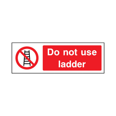 Do Not Use Ladder - Landscape Sign GP048 GP LN3