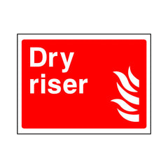 Dry Riser - Landscape Sign FE045 FE LN1