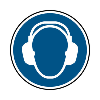 Ear Protection Circle Icon - Circle Sign FG002 FG CR1